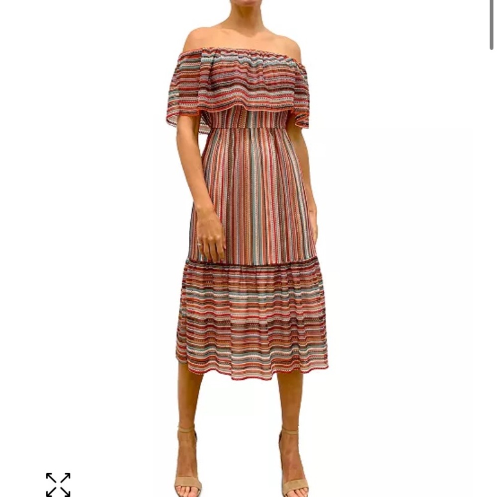 Sam Edelman MIDI off shoulder dress